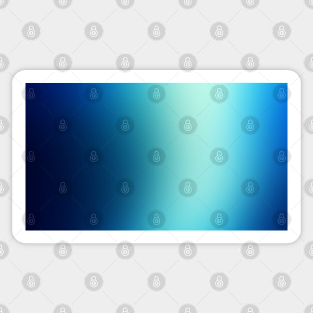 Blue Shades Ombre Sticker by Wicca Fairy